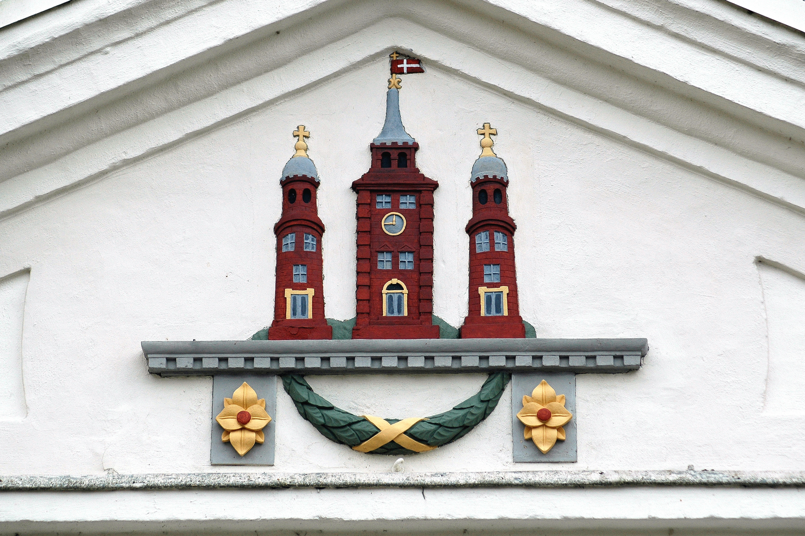 Våbenskjold på Det Gamle Rådhus