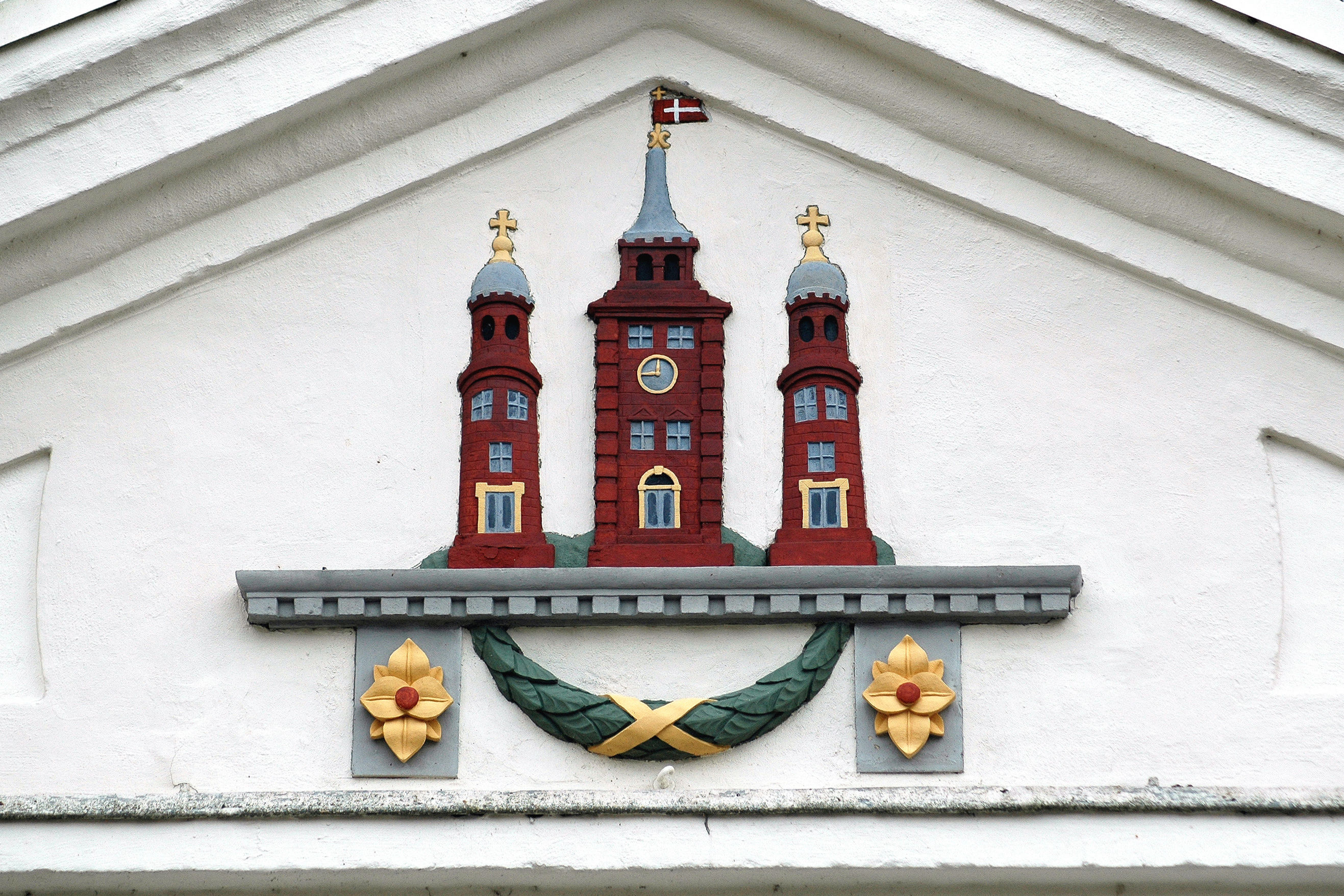 Våbenskjold på Det Gamle Rådhus